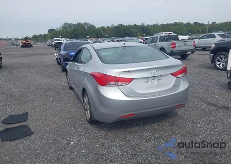 2013 Hyundai Elantra Limited z USA, uszkodzony, nr VIN 5NPDH4AEXDH277467